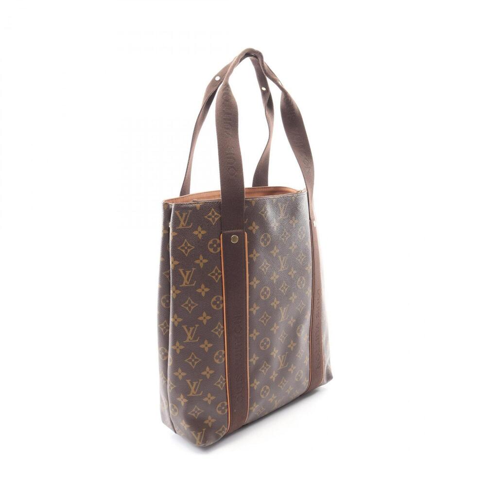 LOUIS VUITTON Brown Monogram Leather Tote Bag - Picture 2 of 9